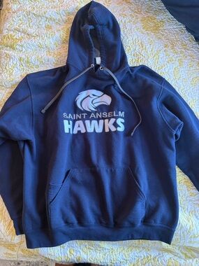Saint Anselm Hawks Navy Hoodie